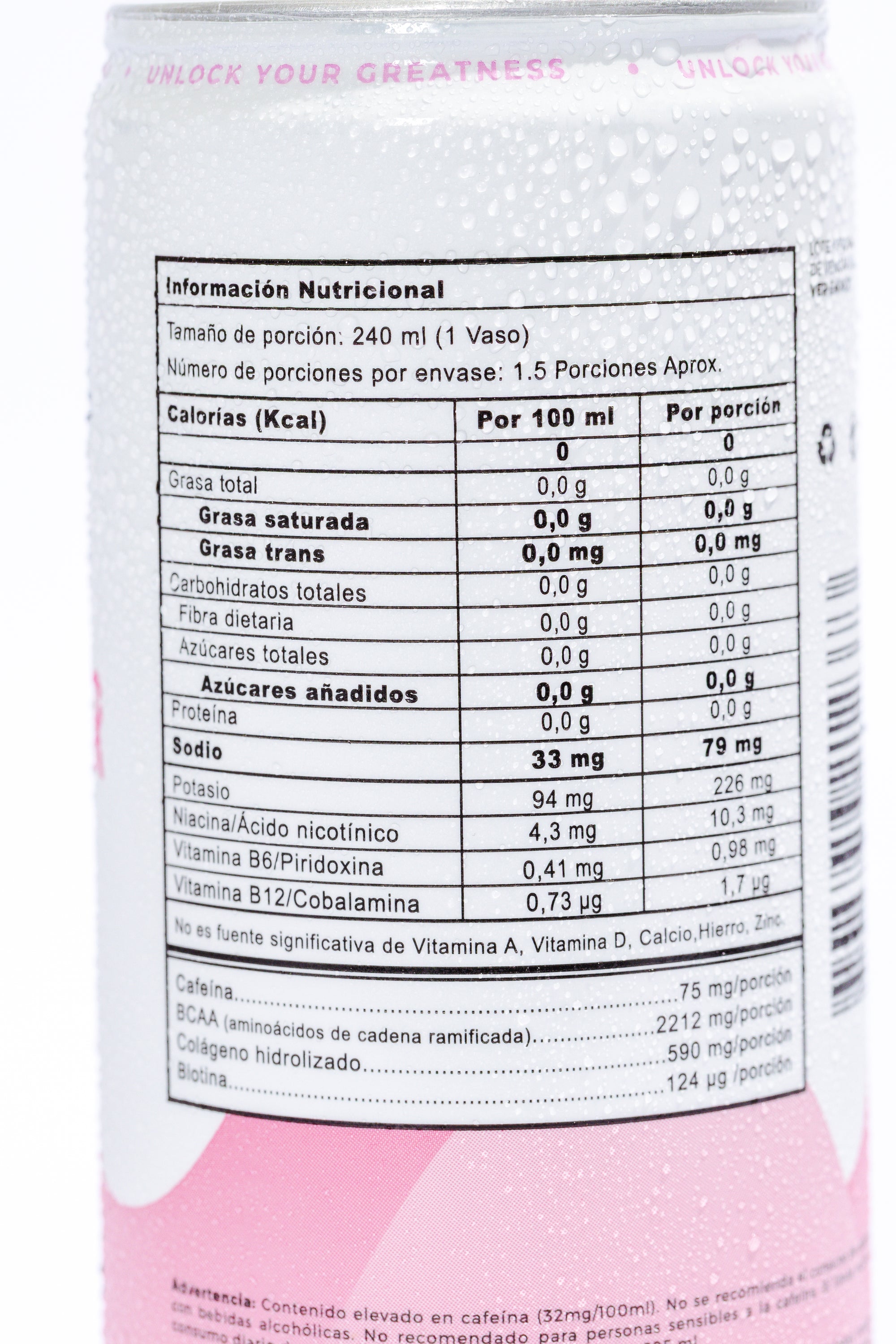 Pink Power 6 latas